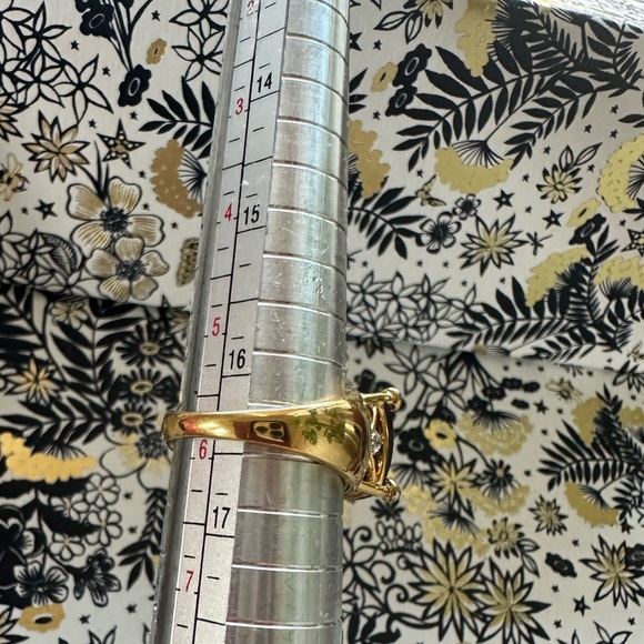 Vintage Alexandrite cocktail ring - Picture 10 of 11